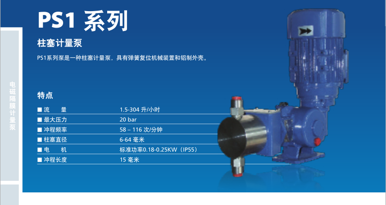 PS1系列柱塞計量泵